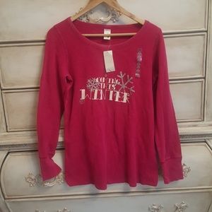 Old Navy Maternity Shirt Long Sleeved